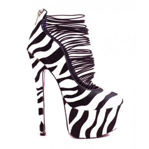 Zebra Heels